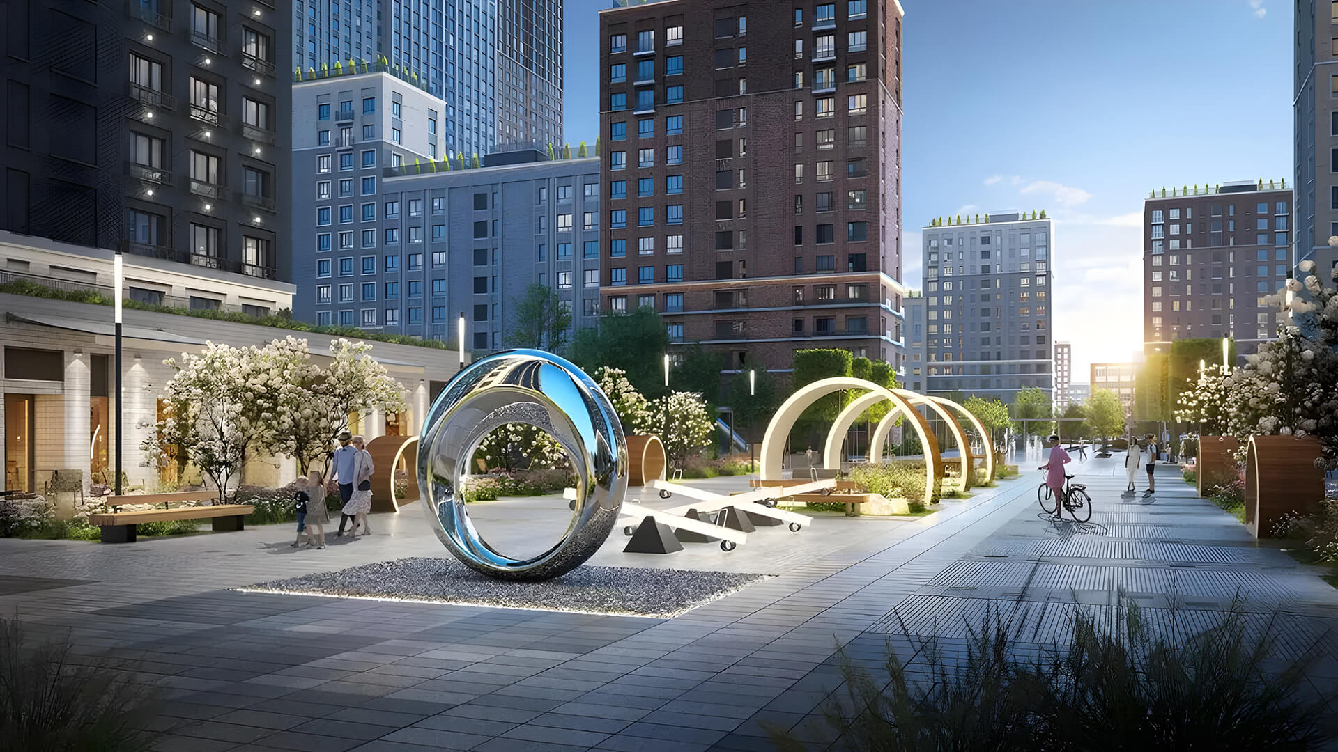 Благоустройство ЖК «Селигер Сити»